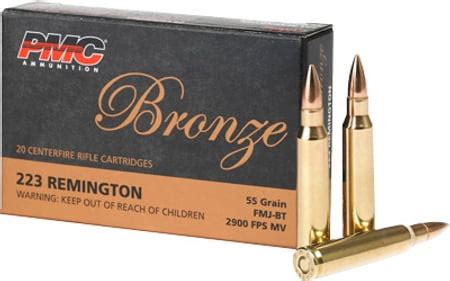 Pmc Bronze Remington Gr Fmj Bt Rd Bx Pronature Edmundston