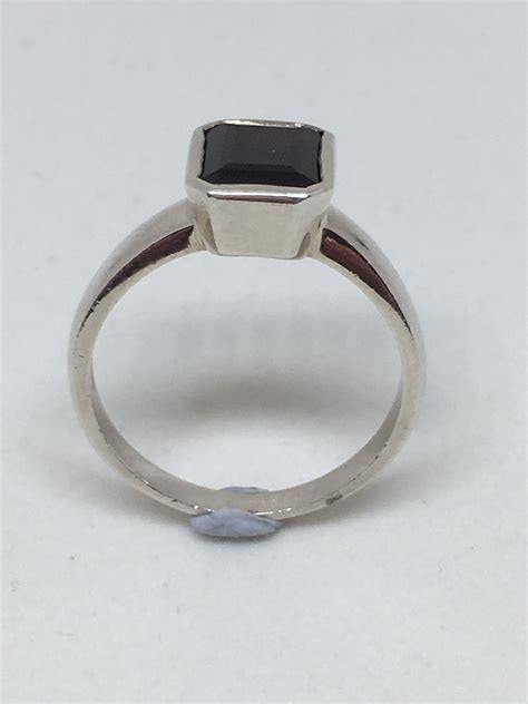 Silver Garnet Ring - Andrea Spicer