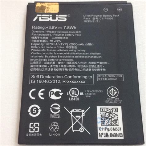 Pin ASUS ZEN GO chính hãng model c11p1506 Shopee Việt Nam