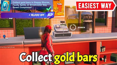 How To Collect Gold Bars In Slappy Shores Faulty Splits Or Breakwater