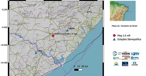 Arapiraca volta a registrar tremor de terra após três meses aponta