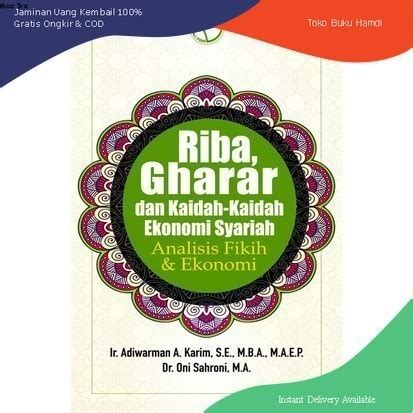 Jual Buku Original Riba Gharar Dan Kaidah Kaidah Ekonomi Syariah