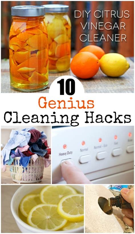 10 Genius Cleaning Hacks The Realistic Mama