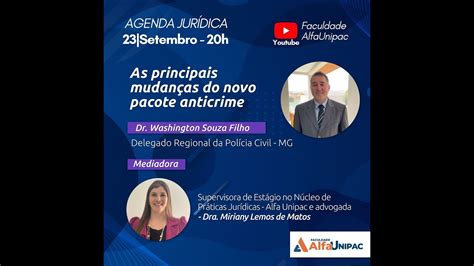 AS PRINCIPAIS MUDANÇAS DO NOVO PACOTE ANTICRIME ALFAUNIPAC YouTube