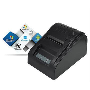 China USB Bluetooth Optional Desktop 58mm Thermal Printer Barcode