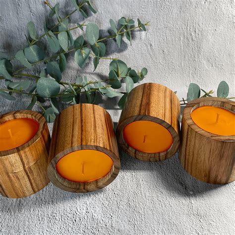 ORANGE SCENTED CANDLE – AZ Organic Oils 100% Natural Essential ...