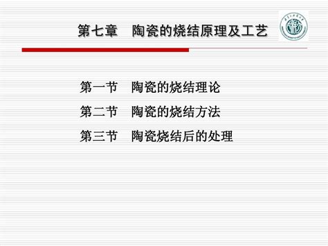 第九章 陶瓷的烧结原理及工艺word文档在线阅读与下载无忧文档