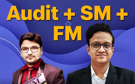 Ca Inter Combo Audit Fm Sm Siddharth Agarwal Classes