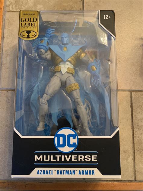 GOLD LABEL McFarlane DC Multiverse Azrael Batman Armor Knightfall Blue