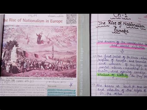 CHAPTER 1 HISTORY RISE OF NATIONALISM IN EUROPE CLASS 10 NOTES YouTube