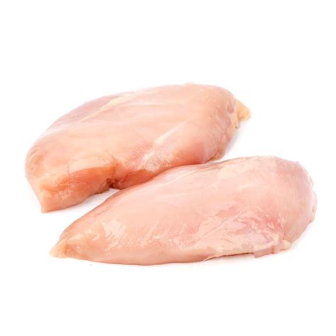 Premium Photo Halal Chicken Fillet On White Background