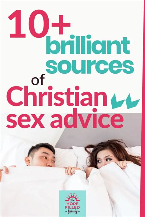 10 Brilliant Sources Of Christian Sex Advice Which Arent Degrading