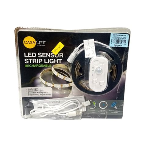 Casalife Led Sensor Strip Light Rechargeable Hmr Shop N Bid