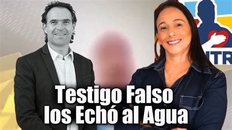 Falso Testigo Afirma Que La Fiscal Claudia Carrasquilla Lo Hizo