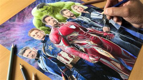 Drawings Of Avengers