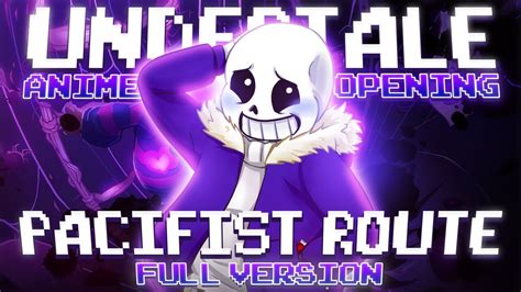 Hopes And Dreams But Its An Anime Opening Undertale Pacifist Anime