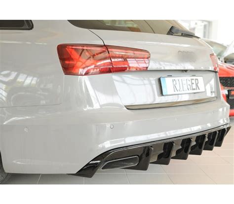 Aggressive Diffuser V Voor Audi A C Facelift S Line Sedan Avant