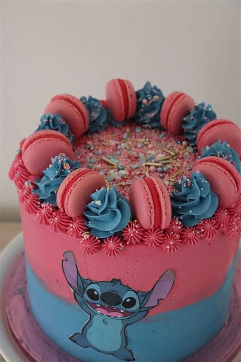 Stitch Cake Stitch Cake Cute Birthday Cakes Lilo And Stitch Cake