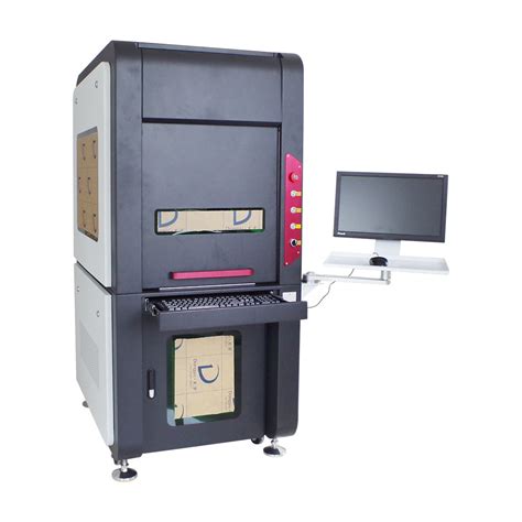 Jpt M6 Mopa Laser Enclosed Metal Fiber Laser For Marking Photo Color