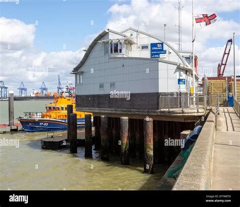 Modern Architecture Of The Rnli Lifeboat Station Harwich Essex