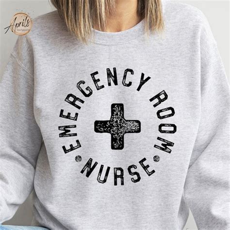 Er Department Zip Hoodie Etsy