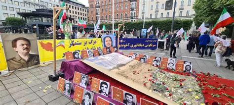 Stockholm Sweden—august 26 2023 Mek Supporters Held A Rally In