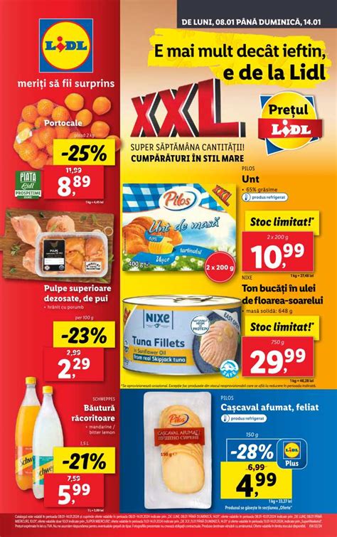 Catalog LIDL 08 Ianuarie 2024 14 Ianuarie 2024