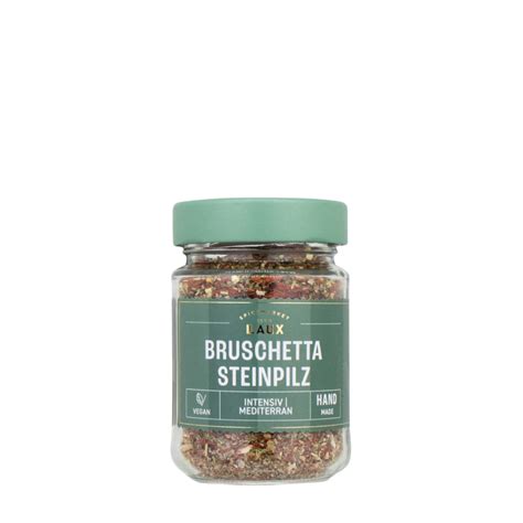 Laux Bruschetta Steinpilz Gew Rzzubereitung G Im Glas Chill Mode