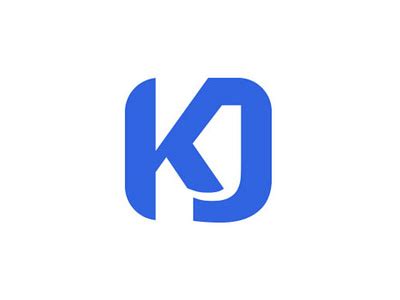 KJ logo design by xcoolee on Dribbble