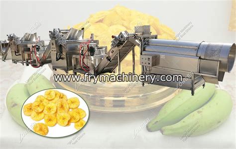 Automatic Banana Plantain Chips Production Line Plant