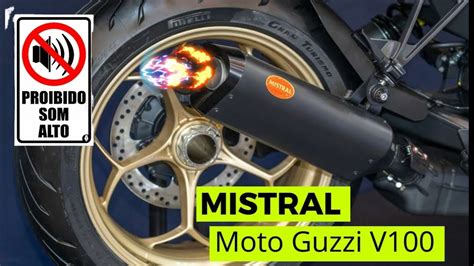 SOUND MISTRAL Moto Guzzi V100 YouTube