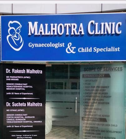 Malhotra Clinic Gynecology Clinic In Gurgaon Practo