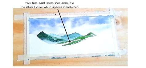 Simple Watercolor Mountain Tutorial for Beginners - My Art Aspirations