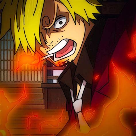 Vinsmoke Sanji Icon Personajes De One Piece