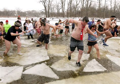 Polar Bear Plunge Ice