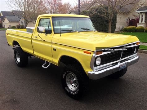 1975 Ford F150 Information And Photos Momentcar