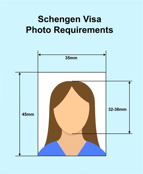 Schengen Visa Photo Requirements | Photo Specifications