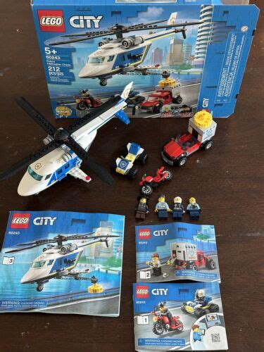 LEGO Juniors City Police Helicopter Chase 10720 Missing The Roof