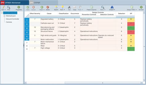 Aiag Vda Fmea Template Excel TUTORE ORG Master Of Documents