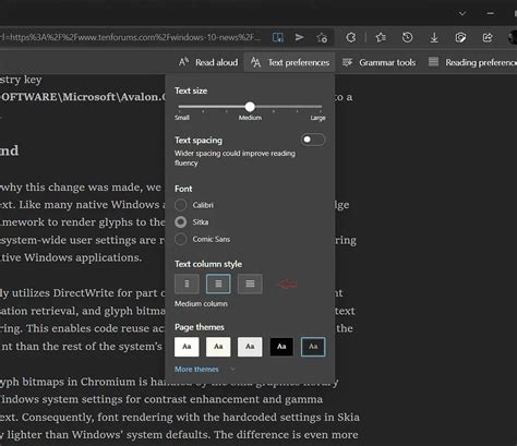 Microsoft Edge Immersive Reader Updated With New Options Mspoweruser