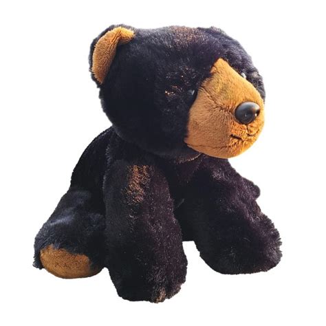 8" Black Bear Plush Toy - Smokies Life