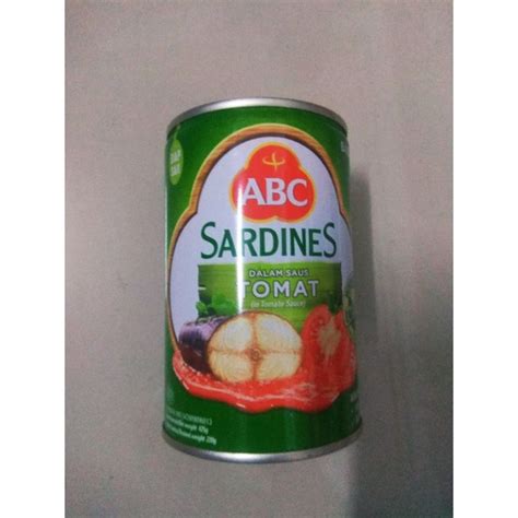 Jual Sardines ABC Saus Tomat 425g Shopee Indonesia