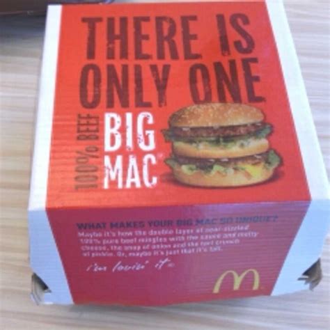 Nutrition Facts Mcdonald S Big Mac Burger | Besto Blog