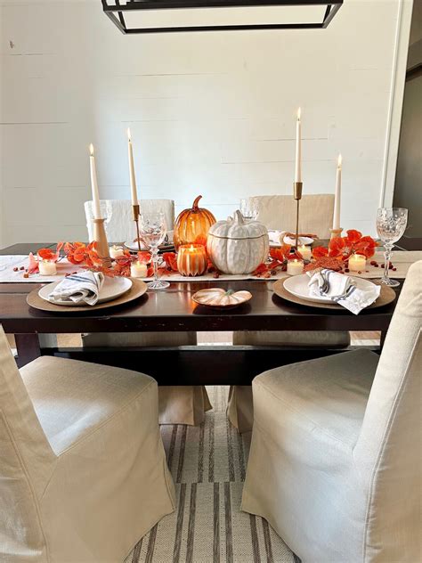 Creating A Cozy Thanksgiving Tablescape With JOANN She Gave It A Go