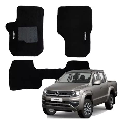 Tapete Carpete Próprio Pra Volks Amarok Cd 16 17 18 19 20 21