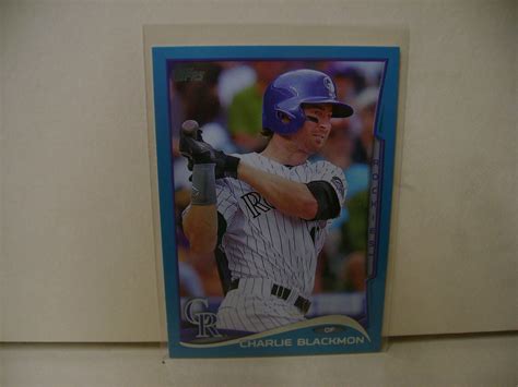 CHARLIE BLACKMON 2014 TOPPS WAL MART BLUE BORDER 20 EBay