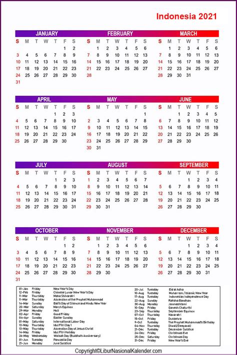 Indonesia 2021 Calendar Printable Printable The Calendar Porn Sex Picture