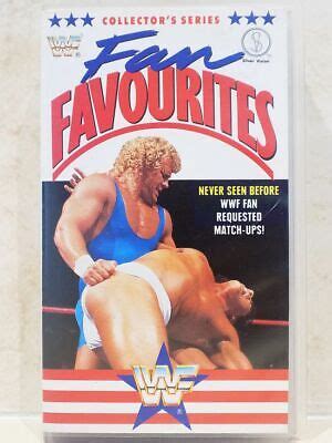 Wwf Fan Favourites Wrestling Vhs Video Tape Hasbro Wwe Wcw Pal Uk