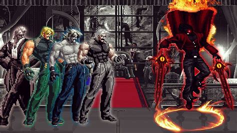 Mugen Kof Orochi Yasakani Vs Rugal Team Youtube