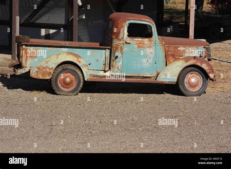 Old Ranch Truck Stock Photo - Alamy